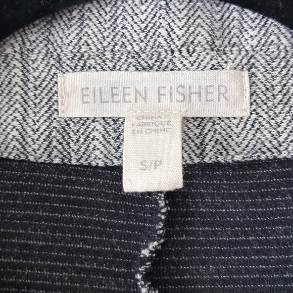 Eileen Fisher Gray Organic Cotton Coat - Picture 16 of 16